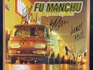 FU MANCHU Autographed Signed King Of The Road 1999 German LP Full Band + Setlist