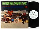 Deadly Ones - It's Monster Surfing Time LP - Vee Jay PROMO