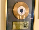 The Bee Gees official RIAA gold 45 single record award for song LOVE SO RIGHT