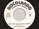 RARE Salsa Guaguanco 45 THE GOLDEN BRASS Que Seas Feliz En Tu Camino PROMO Hear