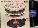 THE ROLLING STONES - LET IT BLEED - UK DECCA LP + POSTER vinyl album rock VG-/VG