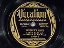 78 RPM Leroy Carr & Scrapper Blackwell, Vocalion 03034 Hustler's Blues, E+ Blues
