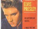 Disco Vinile 45 Giri elvis presley heartbreak hotel i was the one rca 45n 470