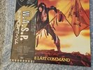 W.A.S.P.  WASP  The Last Command  Japan LP OBI Vinyl Scorpions Judas Priest