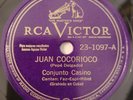 Conjunto Casino Juan Cocorioco Y Tu Que Has Hecho RCA Victor Latin 78 RPM HEAR