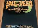 1985 HALLOWEEN Don't Metal With Evil LP MCM RECORDS Rare DETROIT 1st Press NM