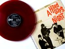 ORIGINAL 1964 RED VINYL ITHE BEATLES HARD DAY'S NIGHT LP