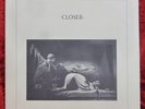 JOY DIVISION-CLOSER..RARE  1ST UK TRANSLUCENT RED PRESS . VINYL LP 1980