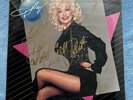 Autographed copy of Dolly Parton The Great Pretender vinyl record lp album 1984