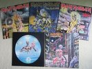 IRON MAIDEN, Same Seventh Son Killers Somewhere After Death, 5 x Rare Vinyl LP