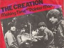 CREATION 45: MAKING TIME b/w PAINTER MAN  UK RAW 4 COV=VG- VINYL=EX+/EX- 1977 RE