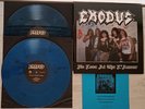 EXODUS - NO LOVE AT THE L'AMOUR LIVE NY 1985 2 BLUE VINYL LP BONDED BY BLOOD