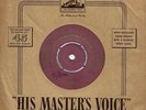 ELVIS PRESLEY Paralyzed Vinyl Record Single 7 Inch HMV 1957 Gold Print Rock Roll