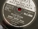 Bobby Darin 78 London HLE 8666 Splish Splash, Judy Don’t Be Moody VG