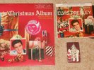 elvis christmas album green vinyl sealed ,1957 epa-1408 & pocket calendar