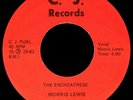 MORRIS LEWIS The Enchzatress 45 CJ Records Rare 1982 Chicago Modern Soul M-