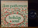 Don Patterson ‎– Holiday Soul 1965 Prestige Vinyl LP Pat Martino RVG Christmas
