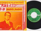 Elvis COSTELLO * Radio Radio* 1978 Belgian / Belgium 45 * POWER POP PUNK *