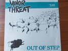MINOR THREAT Out of Step DISCHORD 10 France with INSERT HARDCORE PUNK EP VINYL