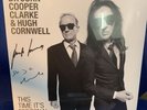 Dr John Cooper Clarke & Hugh Cornwell - This Time It’s Personal VINYL SIGNED NEW