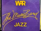 WAR - THE MUSIC BAND JAZZ (VINYL LP)  1983   RARE   MCA RECORDS / MCA-5411