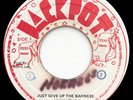 Jonnie Clarke JUST GIVE UP THE BADNESS Killer Roots Rare JACKPOT 45 Listen