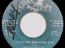 Delroy Wilson I'M THE ONE WHO LOVES YOU / TRIBUTE TO DRUMBAGO Rare 45 Listen