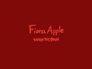 Fiona Apple - WHEN THE PAWN... - New Vinyl Record VINYL LONGPLAY 33 1 - P8200A