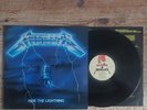 Metallica Ride the Lightning    1984 &  inner sleeve VG+/VG+