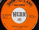 Wild Rockabilly Jungle Rocker 45 BENNIE HESS Jungle Land Rock SHOW LAND hear NM
