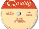 1959 The FLEETWOODS 78 RPM Record. Mr. Blue