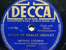 Stack of Barley Medley Michael Coleman Tar Bolton Sailor's Bonnet 78 pm Record