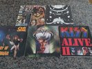 KISS - OZZY OSBOURNE - VAN HALEN - JETHRO TULL LP 