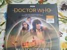 BBC DOCTOR WHO - WAVE OF DESTRUCTION - OCEAN SWIRL VINYL - NEW Big Finish