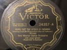 Al Bowlly & New Mayfair Dance / Ray Noble Hang Out Stars Indiana Victor 24357 EX