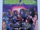 OverKill - Taking Over Vinyl Record 1987 Megaforce Records Release