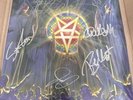 NEW ANTHRAX - FOR ALL KINGS ALBUM SIGNED VINYL RECORD LP