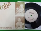 AFRIKA = I Want You Tonight / Remix 45 UK PRIVATE PRESS 1982 FUNK / SOUL. Rare