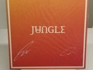 JUNGLE – VOLCANO - *SIGNED COVER* VINYL LP WHITE ORANGE SPLIT LTD - VG+ - A18