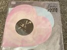 Taylor Swift Lover Live From Paris Heart Vinyl Rare Limited Edition Pink/Blue
