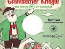 BURL IVES Grandfather Kringle/12 Days Columbia MJV 4-124  CHRISTMAS 1951 45RPM