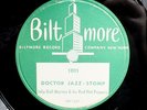 BILTMORE Record JELLY ROLL MORTON & RED HOT PEPPERS/JOHNNY DODDS #1011