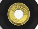 ROCKABILLY 45 - BILLY RILEY - ROCK WITH ME BABY / TROUBLE BOUND  -HEAR- 1956 SUN