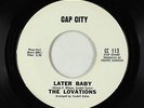 Northern Soul Funk 45 - Lovations - Later Baby - Cap City
