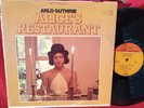 ROCK LP, ARLO GUTHRIE, 	ALICE'S RESTAURANT, VG++, FREE RETURNS, Spin Cleaned