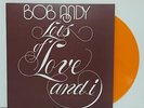 BOB ANDY - LOTS OF LOVE AND I LIMITED EDITION ORANGE VINYL LP REISSUE