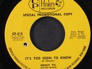 SONNY TIL & ORIOLES: it's too soon to know / i miss you so CHARLIE PARKER 7