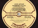 The Love Affair - Rainbow Valley / Bringing On Back The Good Times (7