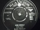 Elvis Presley King Creole RCA 1081 Rare Victor pressing 7