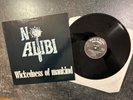 No Alibi Wickedness of Mankind org Rock o Rama ROR 118 Oi LP Vinyl Punk Hardcore